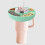Dustproof Snacks Tray Practical Storage Holder for Cup-White 7