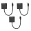 Stück Mini DP-auf-VGA-Adapter, 1900 x 1200, 60 Hz, 11