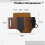 MultiTool Leather Holster Quick Release Tactical EDC Belt Organizer 3