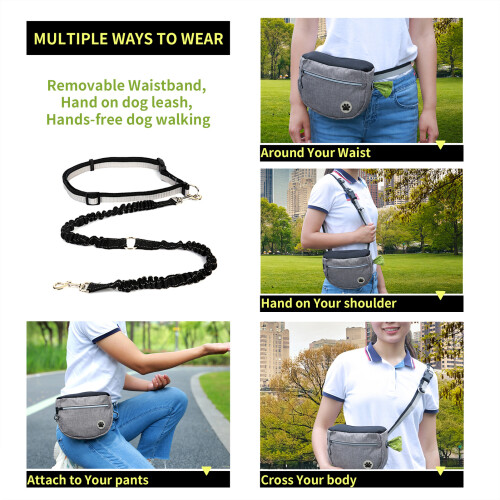 Große Hunde-Snacktasche, Hundeleckerli-Tasche, 2