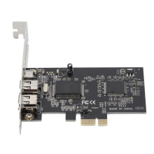 PCIE 1X auf 3 Port 1394A Firewire Riser-Karte,