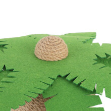 Kratzbaum für Katzen, einfache Montage,