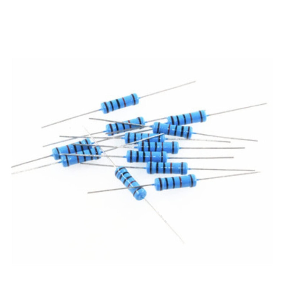 50Pcs/Lot 1W 1Percent Metal Film Resistor Ohm Resistance Ref: 8727 9412369551313