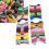 100 Stränge Stickgarn, langlebiges Polyester, 6 11