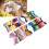 100 Stränge Stickgarn, langlebiges Polyester, 6 12