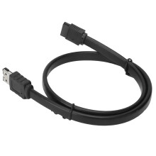 Verbindungskabel ESATA zu SATA Stecker auf Stecker
