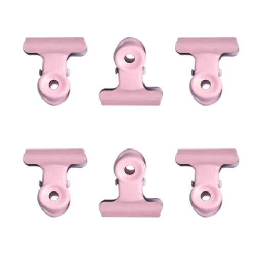 8 Stück Metallscharnierklammern, abgerundeter 2