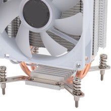 9CM CPU-Kühler 2 Heatpipes Bunte Lichter