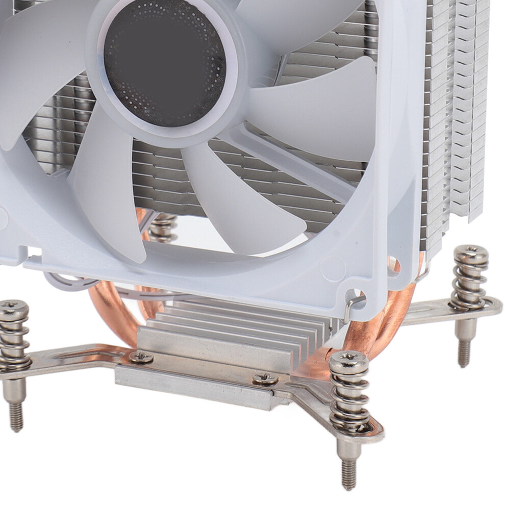 9Cm Cpu-Kã¼Hler 2 Heatpipes Bunte Lichter 8141948234583