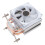 9CM CPU-Kühler 2 Heatpipes Bunte Lichter 8