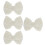 Schuhclips mit Perlenschleife, abnehmbare 6