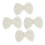 Schuhclips mit Perlenschleife, abnehmbare 3