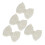 Schuhclips mit Perlenschleife, abnehmbare 4