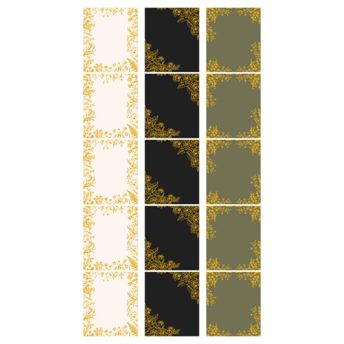 Scrapbook-Haftnotizen, dekorative, exquisite