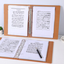 Notenmappe, A4-Format, 20 Hüllen, 40 Taschen,