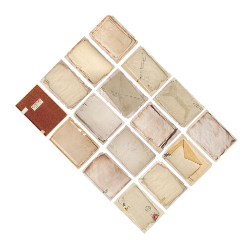 Vintage Scrapbook-Papier, blanko, 1