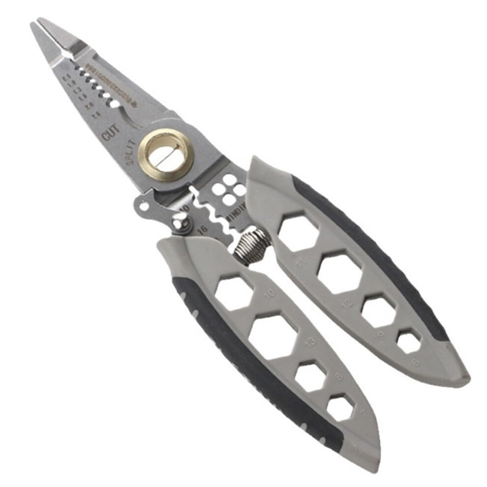 Multifunctional Wire Stripping Pliers Wire Cutter Wire Stripper For Electrical Work With Crimping Ulation Removal Blade 9426802029789