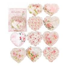 Vintage-Scrapbook-Papier, süßes Blumenmuster,