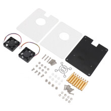 Acrylgehäuse-Ersatz für RasPi 5, 2 Schichten,