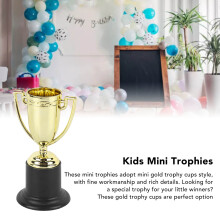 12 Mini-Trophäen, leuchtende Farben, robuster