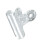 Scharnierclip aus Kunststoff, robust, glatt, 5