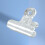 Scharnierclip aus Kunststoff, robust, glatt, 7
