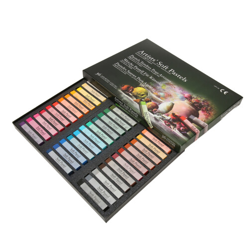Weiche, trockene Pastellkreide, 36 Farben, 1
