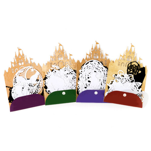 10 Blatt schwarzes Katzen-Scrapbooking-Papier,