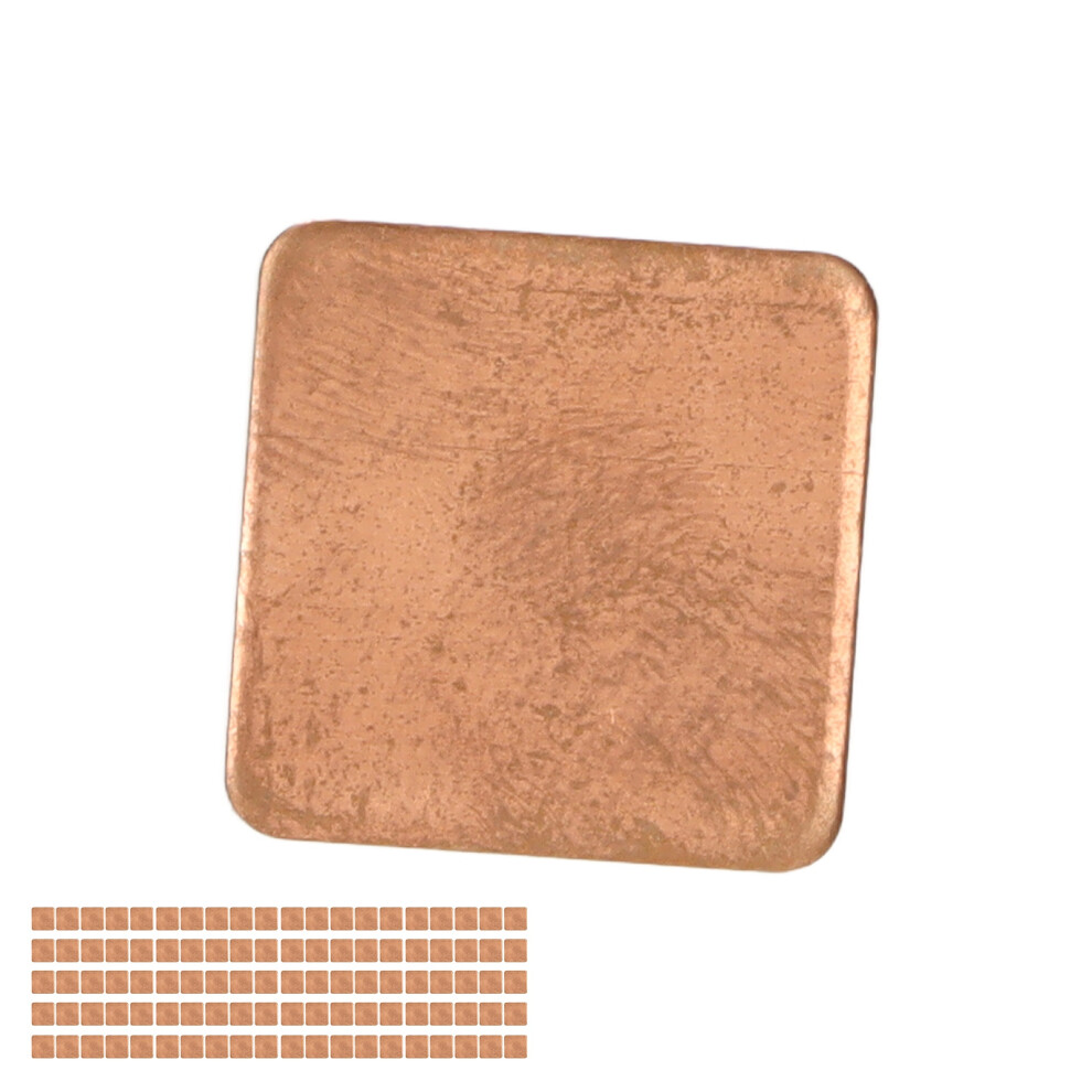 100 Stã¼Ck Kupfer-Pad Shim Wã¤Rmeleitfã¤Higkeit 8141948257148