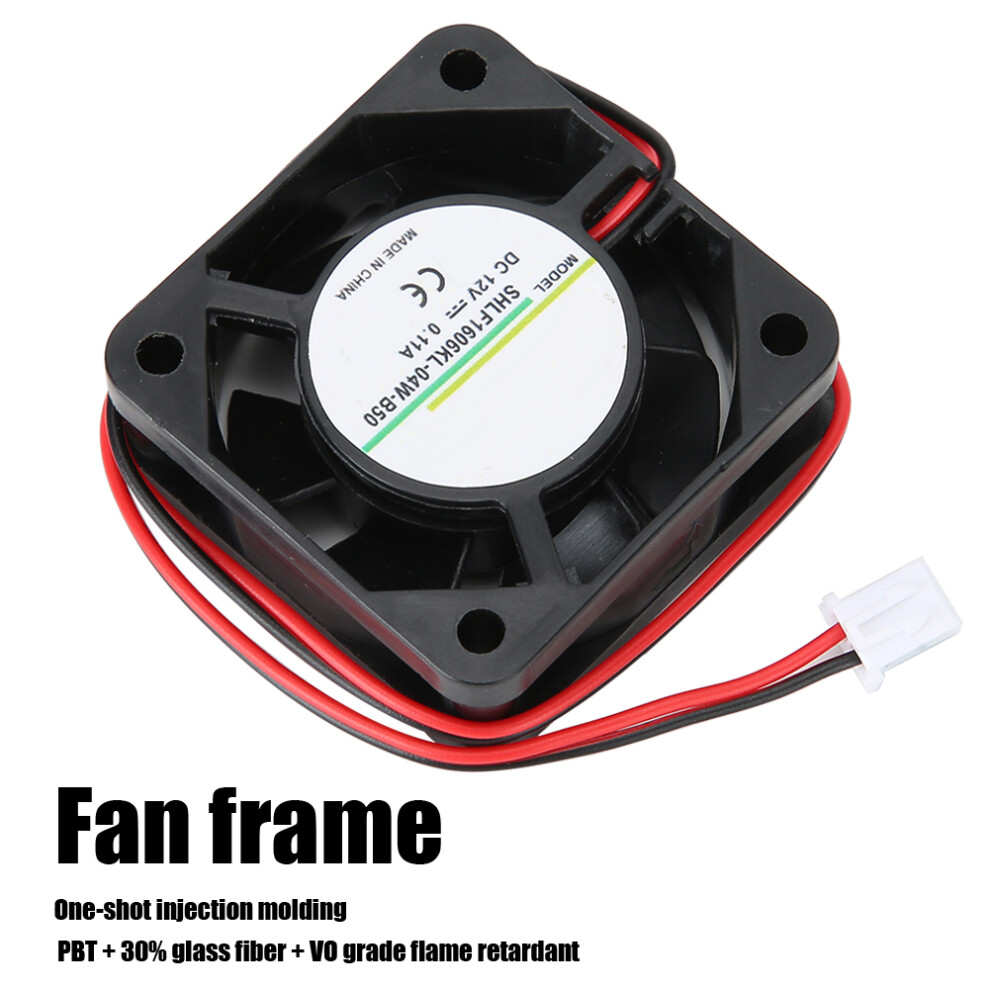 Lã¼Fter 4Cm 12V 0,11A Ultra Leiser Chassis-Kã¼Hler 2 8141948250132