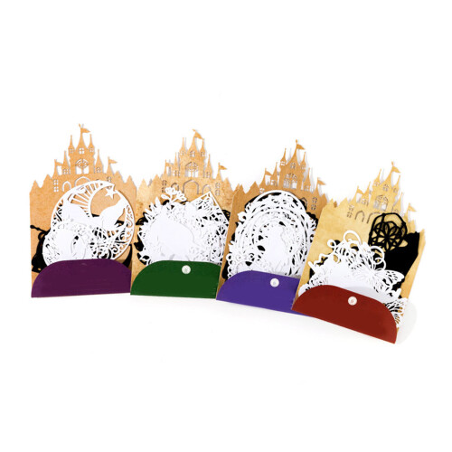10 Blatt schwarzes Katzen-Scrapbooking-Papier, 2