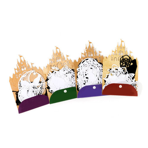 10 Blatt schwarzes Katzen-Scrapbooking-Papier, 1