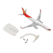 (As show, One size) 737 Airplane Model Toy Crafted Decoration Plane Model Toy With Wheel for Table Desk