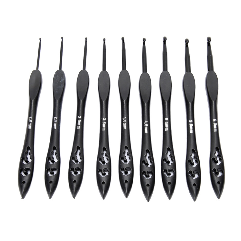 9-Teiliges Hã¤Kelnadel-Set, 2,0 Bis 6,0 Mm, 8141948254253