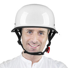 Motorcycle Helmets for Men, Safety Bump Caps for Women  Ski Hat Helmet, Breathable Ski Safety Helmets White