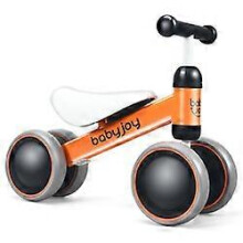 (As show, One size) 4 Wheels No-Pedal Baby Balance Bike