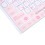 Tastaturaufkleber, universelle 14