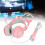 SYG25 Cat Ear Gaming-Headset USB + 3,5-mm-Stecker 13