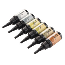 6 Stück farbiges UV-Harz, je 10 ml, stiftförmig,