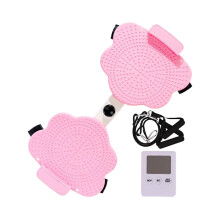 Smart Waist Twisting Machine, Home Gym Equipment, Adjustable Training Unit Pink