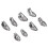 4 Paar Schuhspanner, professionell, verstellbar, 1