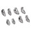 4 Paar Schuhspanner, professionell, verstellbar, 3