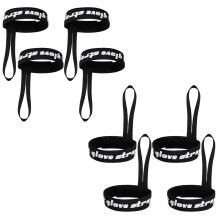 8 Ski Glove Straps, Anti Lost Hand Strap, Black Glove Handcuff, 1' x 10'