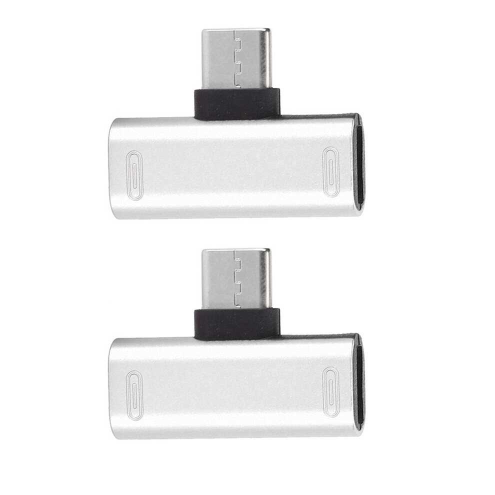 2 StãCke Typec Konverter Splitter Dual 2 In 1 Zu 8141948259623