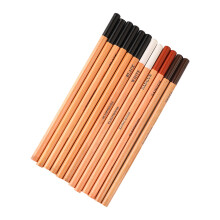 12 Stück Bleistifte mit Holzgehäuse, sauber,