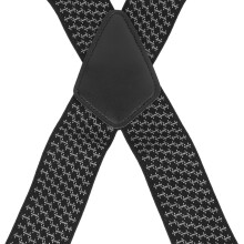 Hosenträger für Herren, einfacher Stil, X-Rücken,