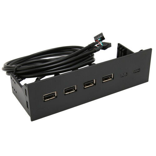 5,25 Zoll USB 2.0 Hub Frontplatte Multifunktionale 2