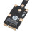 M.2 NGFF NVME SSD-Adapter, Mini PCIE auf M.2 M 15