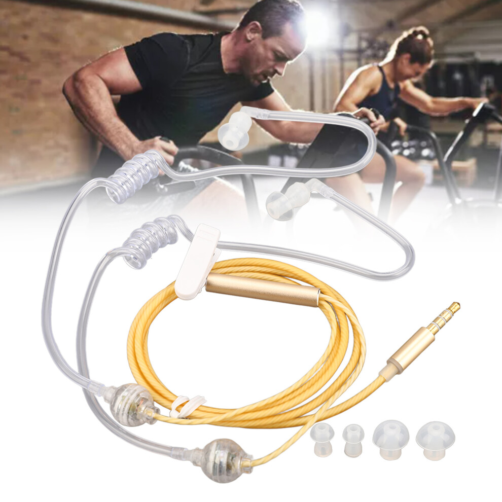 Air Tube-Ohrhörer, Ergonomisch, Strahlungsfrei, 8141948251658