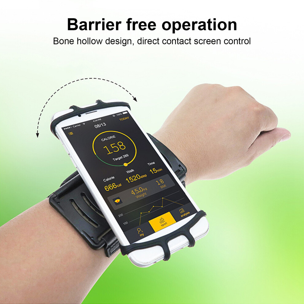 Handy-Armbandhalter, 360 Grad Drehbar, Arm-Band, Pink 8141948256295